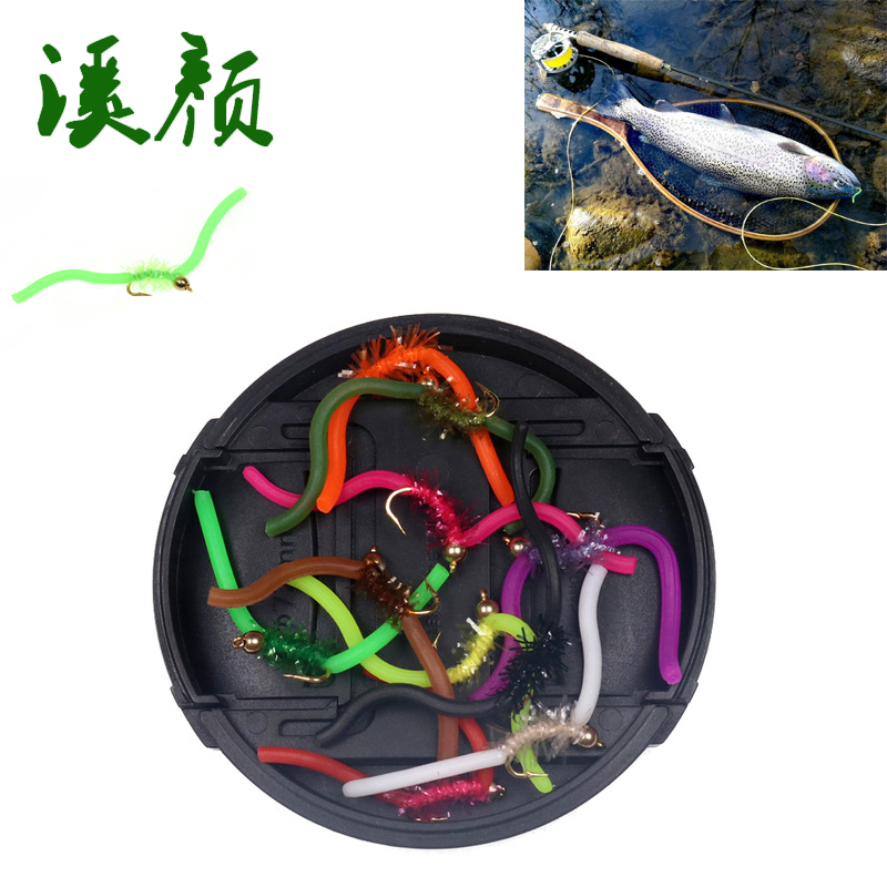 飞钓路亚假饵黑坑鳟鱼仿生假饵