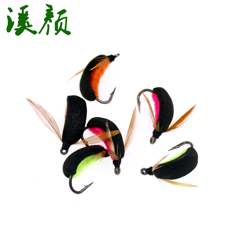 仿真若虫钩鲤鱼专杀路亚有倒刺