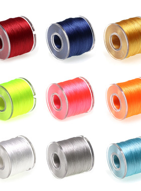 150D铁板钩强力绑制线150米轴装三股绞丝导环线过线环卡座捆绑线