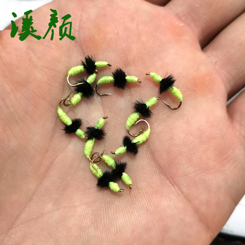 路亚夜光飞蝇钩纳米小虫 毛钩微物飞钓拟饵苍蝇 手工绑制马口白条,户外/登山/野营/旅行用品,台钓饵,淘宝优惠券,粉丝福利购,淘宝优惠卷