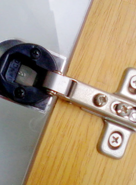 热卖意大利DANCO玻璃门铰链 衣柜橱柜书柜飞机烟斗合页门铰孔径26