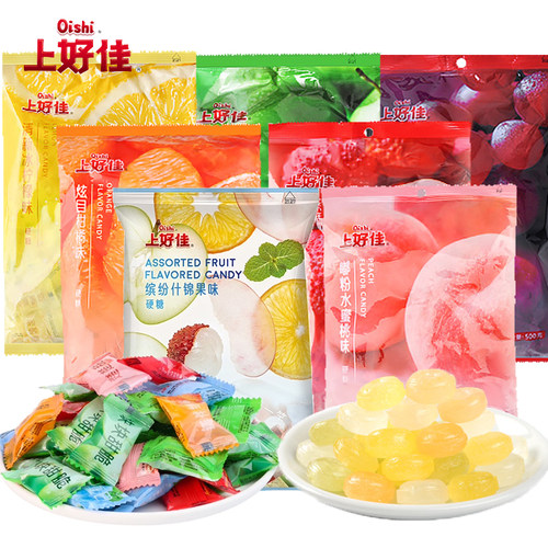 什锦水果薄荷味水果上好佳