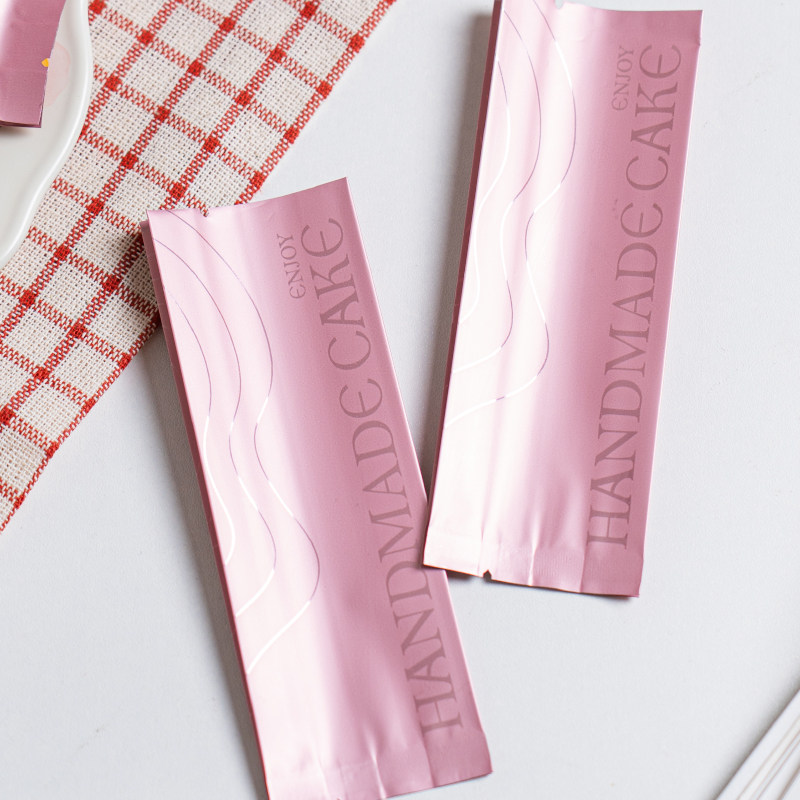 凤梨酥包装袋自封机封袋大号长方形加厚单独立包装袋带托底托塑料