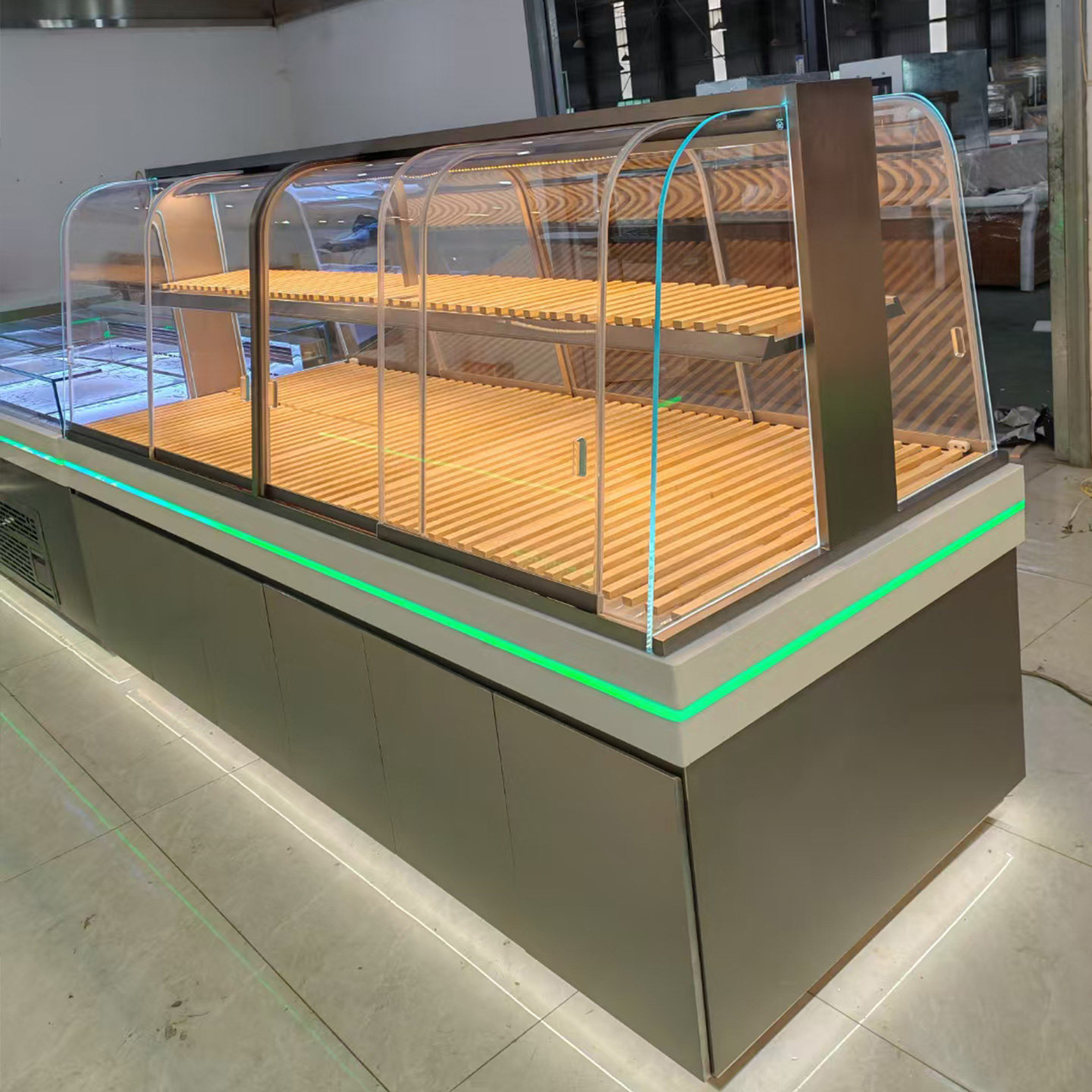 面包柜面包展示柜趁热集合面包高柜面包架中岛柜边柜展示玻璃商用