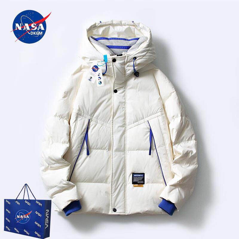 NASADKGM羽绒服男冬季新款潮流时尚加厚保暖白鸭绒情侣冬装连帽外属于什么档次？