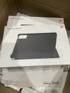 小米Redmi Pad SE 双面保护壳红米平板电pad保护壳小米pad6原装黑色保护壳简约保护套 钢化膜红米padpro