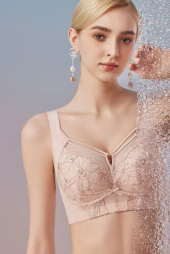 昔慕专柜新款2502内衣女大胸显小聚拢收副乳防下垂调整型文胸CD杯