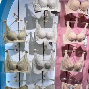 普岚度内衣专柜正品 中厚云感棉柔BC聚拢调整收副乳防下垂文胸6805