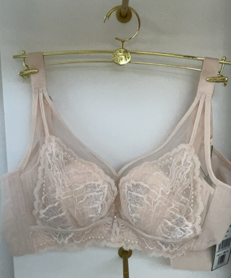 普岚度BC杯夏季新款超薄兔耳朵杯轻塑侧收副乳大胸显小聚拢内衣