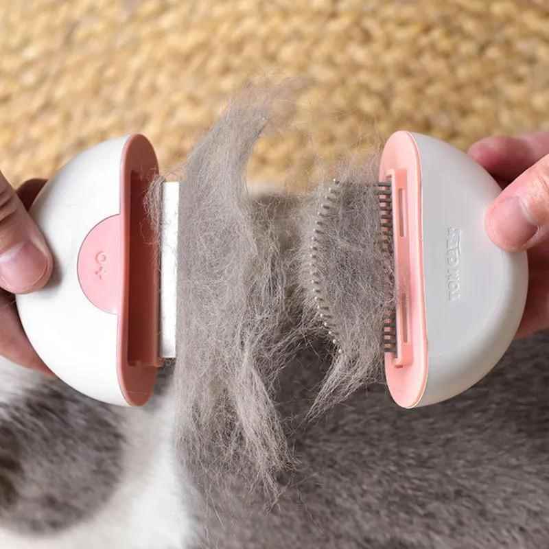 猫梳子狗狗长毛短毛梳宠物开结梳梳毛器猫咪英短针梳拉毛撸猫神器