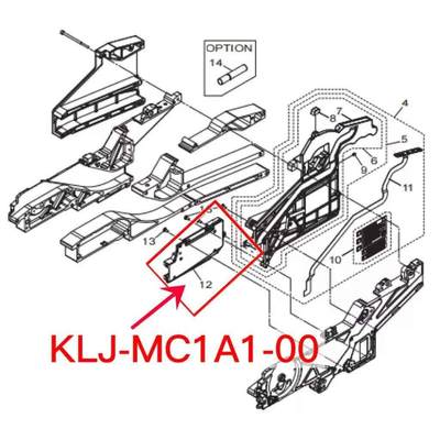 0KLJ-MAC11-0 Z4S款飞达8mm2MM料架电路板卡JKU底座32mm12mm44MM