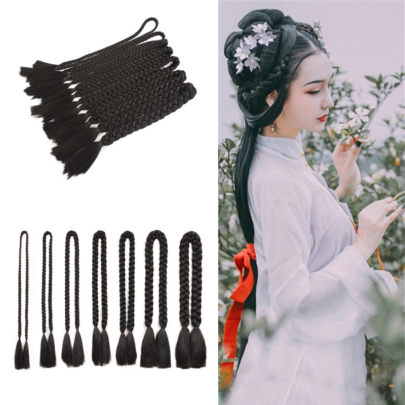 古装假发辫子麻花长辫新娘秀禾造型粗辫民国大辫子儿童新疆小辫子,美发护发/假发,发包/丸子,淘宝优惠券,粉丝福利购,淘宝优惠卷