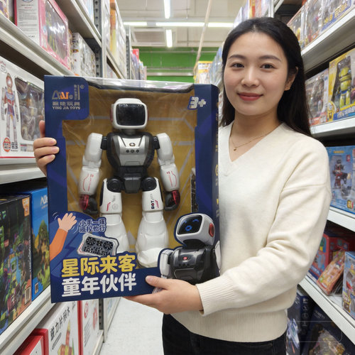 盈佳2026新款智能机器人遥控玩具