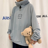 港风2024春装新款4印花立领铁环设计卫衣潮外套215-22105P60，男装夹克，星座215-2