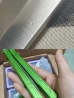 Алюминий b, зеленое ложное лезвие, точная регулировка (лезвие слегка безупречное), невозвратное.