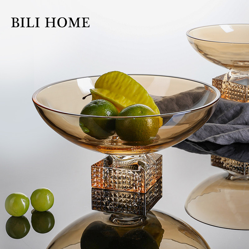 水果盘轻奢高档2023新款客厅家用茶几简约现代糖果盘干果盘高颜值