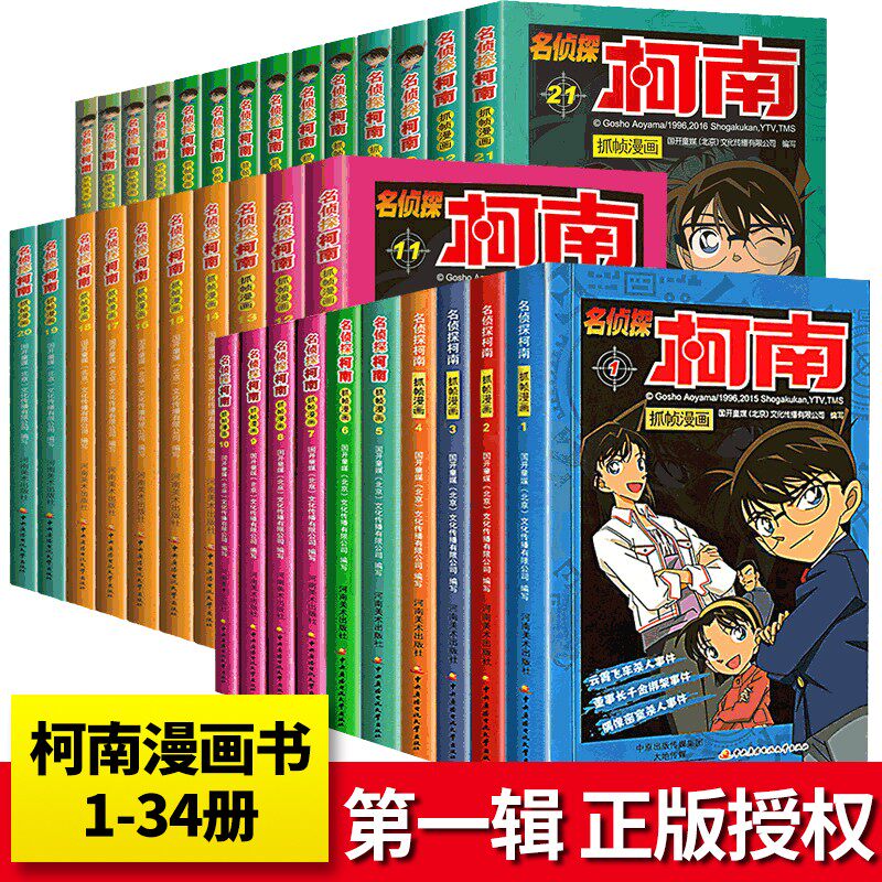 名侦探柯南周年素材模板 名侦探柯南周年图片下载 小麦优选