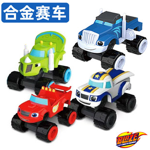 旋风战车队合金玩具车飚速萨格史塔拉克莱瑟达林顿金属皮卡越野车