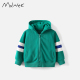 malwee儿童春秋外套欧美外贸童装 男童卫衣洋气上衣 男孩连帽拉链衫