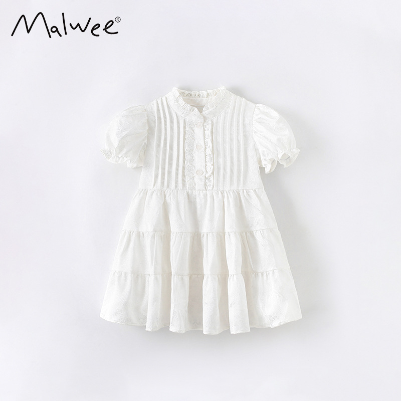 malwee公主裙童装裙子洋气