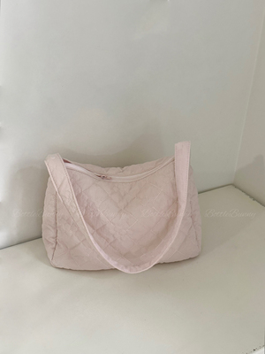 BottleBunny’绗棉花朵慵懒小麻将遛弯包单肩包