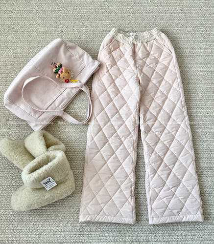 （BottleBunny)暖和三层夹棉裤保暖裤