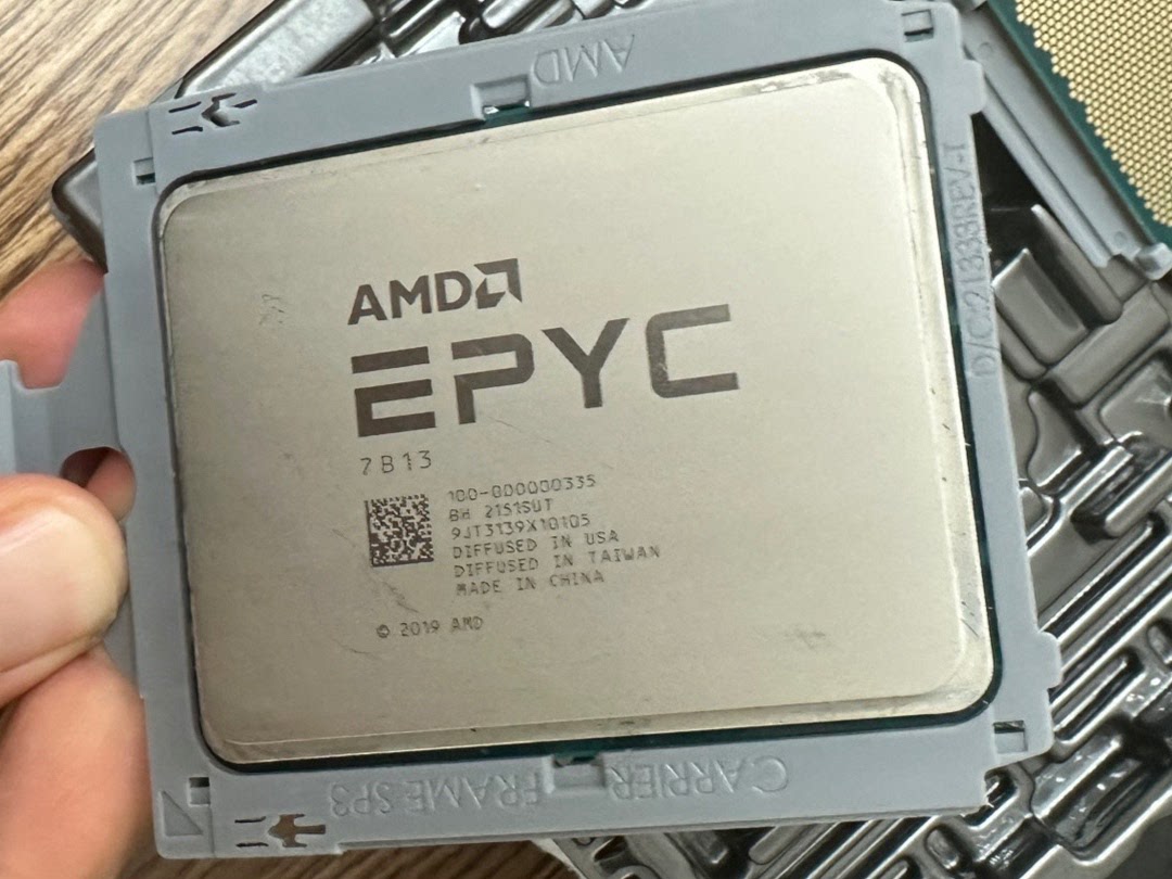 （议价）特价 AMD EPYC 7B13 7R43 7Y83正式版无