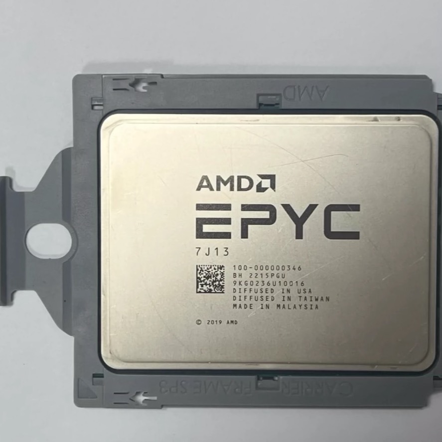 （议价）AMD EPYC霄龙 7J13无锁正式版CPU处理器