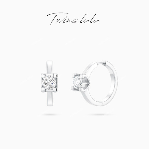 TWINSLULU简约精致四爪耳环