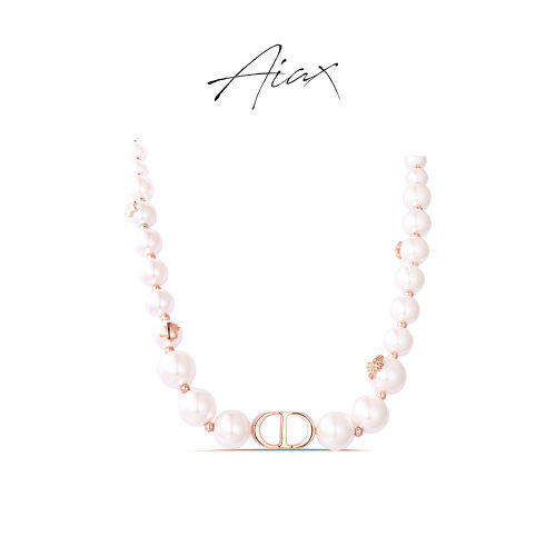 TWINSLULU气质CD字母项链