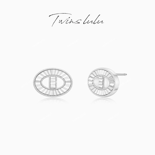 TWINSLULU精致猪鼻子耳钉