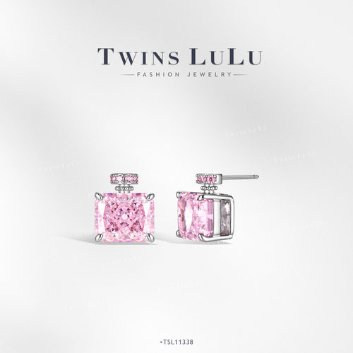 TWINS LULU轻奢时尚高级香水瓶耳环TSL113