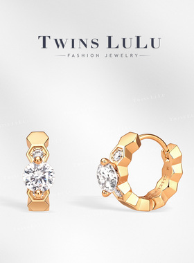 TWINS LULU气质小众饰品轻奢风耳环TSL12112