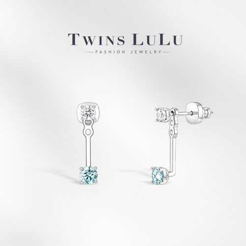 TWINS LULU小众气质简约高级圆形耳环TSL12104