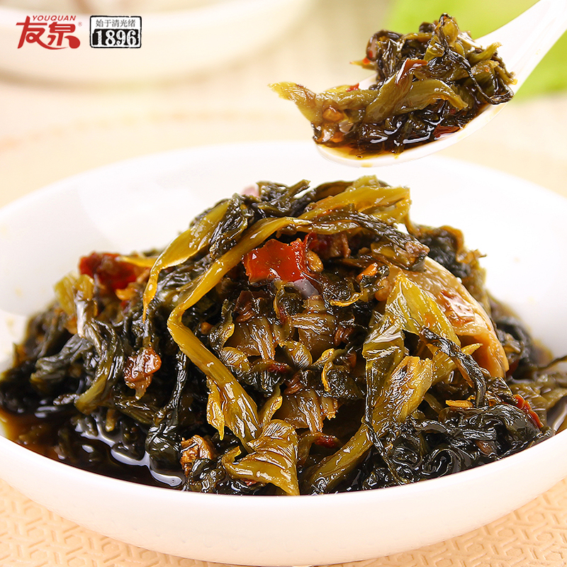 友泉江西特产青红剁辣椒开胃榨菜