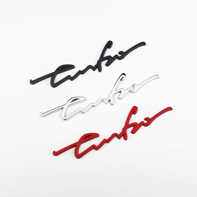 汽车个性改装车贴金属TURBO车标涡轮增压车尾标字标后尾箱车贴标