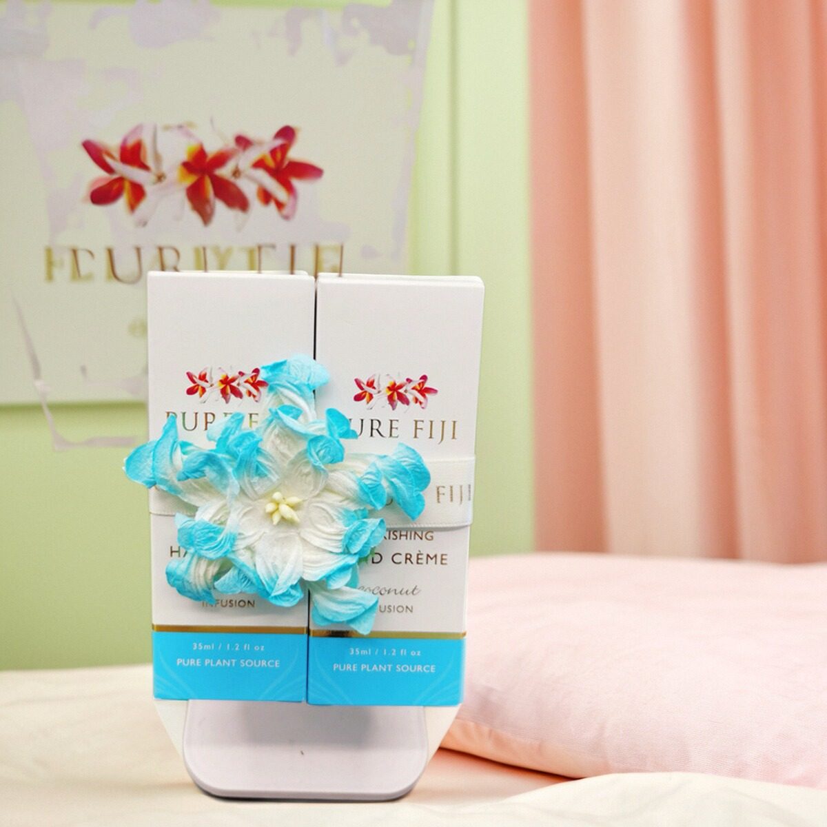 斐济pure fiji伴手礼护手霜两支 留香持久滋润保湿 35ml*2