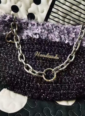 手工钩织diy镂空编织闪闪气质手拎包ins风材料包送闺蜜礼物