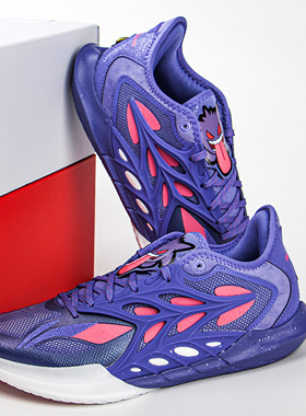 李宁闪击12篮球鞋男2025新款回弹减震耐磨实战篮球比赛鞋 ABAV069