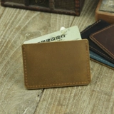 Маленький защитный чехол ручной работы, кожаный мультяшный чехол для проездного и картхолдер