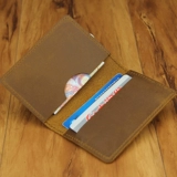 Кожаный картхолдер, мужская сумка для документов, ультратонкий кошелек для визитных карточек