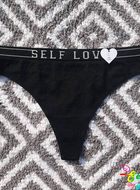 119元5条6ixty8ight专柜正品 黑色无痕一片式舒适丁字内裤T底裤