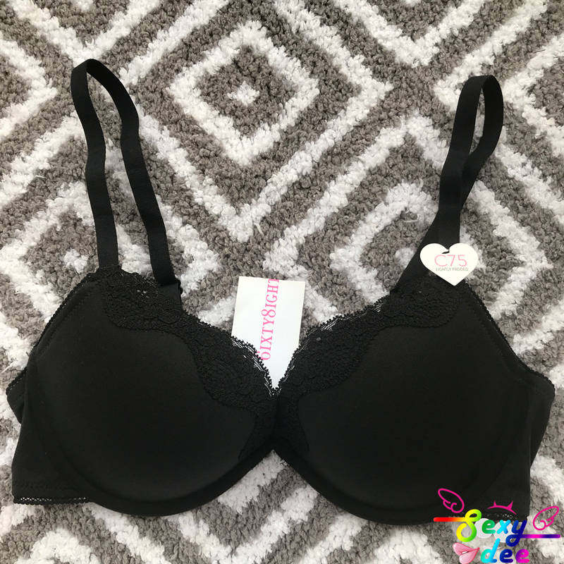 超柔软厚款蕾丝边聚拢内衣文胸