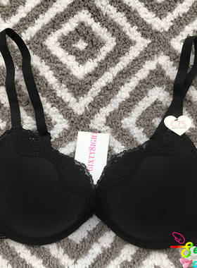 6ixty8ight专柜正品超柔软系列厚款蕾丝边聚拢内衣文胸8F9BR07652