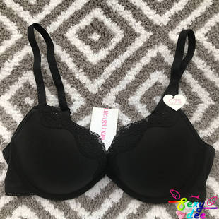 6ixty8ight专柜正品超柔软系列厚款蕾丝边聚拢内衣文胸8F9BR07652