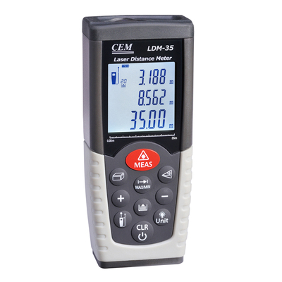 华盛昌红外线测距仪电子尺激光尺量房仪防水测距LDM-35/40/60/70