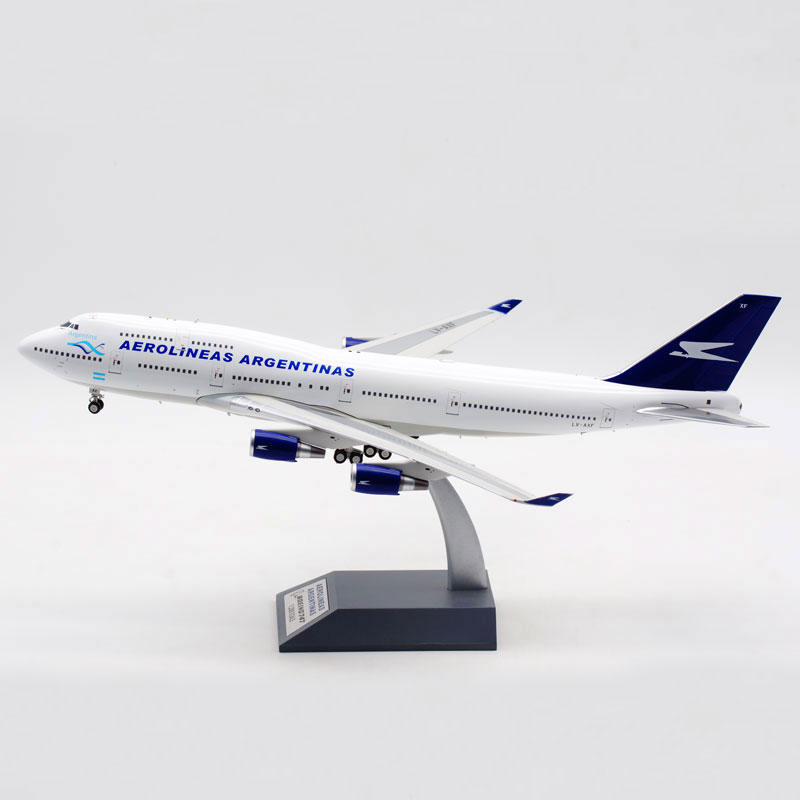 inflight 1:200 飞机模型 合金材质 阿根廷航空 b747-400 lv-axf
