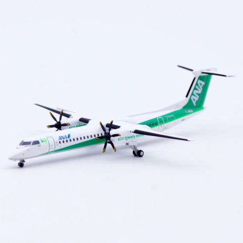 JC Wings 1:400 合金飞机模型 ANA全日空 庞巴迪冲八 Q400 JA858A