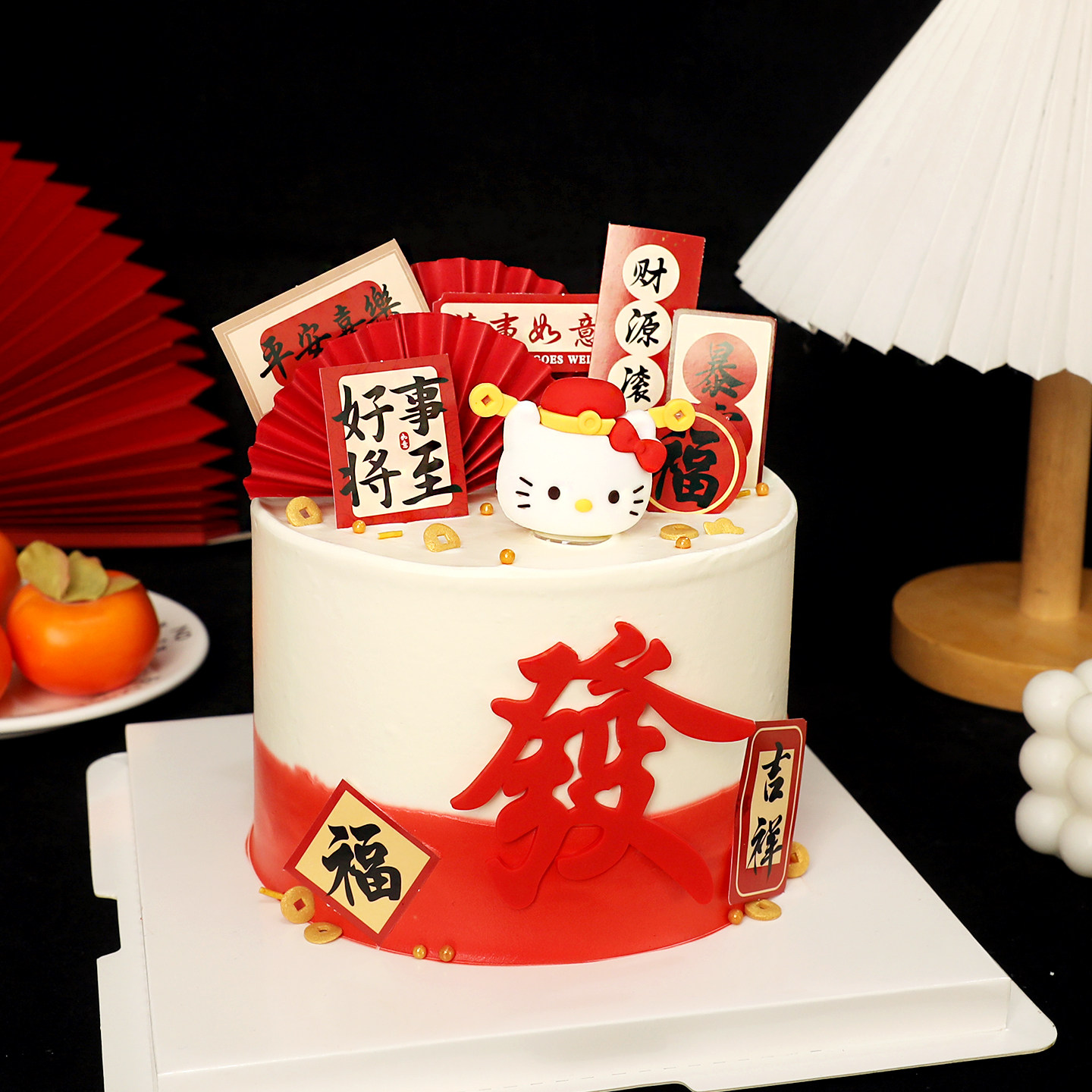 包邮2026马年新年软胶kt猫财神爷摆件甜品派对装扮 生日蛋糕装饰,节庆用品/礼品,蛋糕/烘焙装饰用品,淘宝优惠券,粉丝福利购,淘宝优惠卷