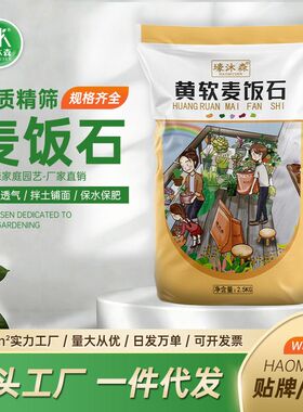 黄金软质麦饭石多肉营养土